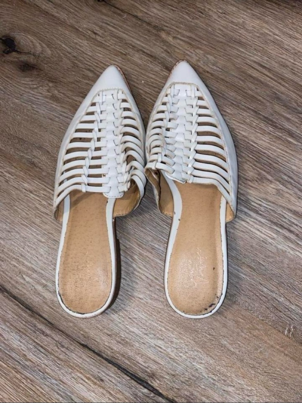 Cream Mules